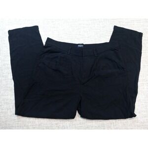 Madewell Size 2x22 Inseam 100% Viscose Black Pants‎